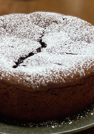 生クリーム要らず!しっとりガトーショコラ-レシピのメイン写真