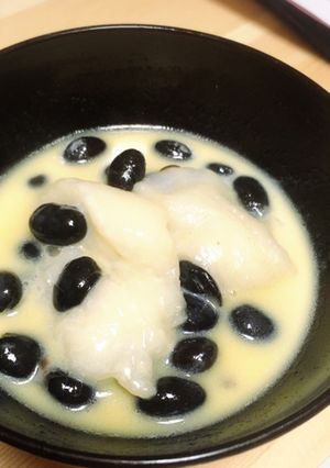 バター黒豆ミルクしるこ-レシピのメイン写真