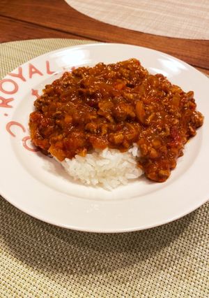 Rp11 ホールdeトマトカレー-レシピのメイン写真