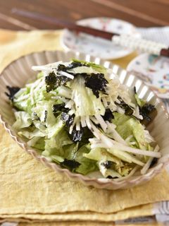 大根とレタスのチョレギサラダ-レシピのメイン写真