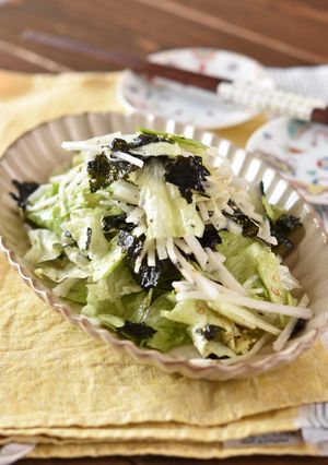 大根とレタスのチョレギサラダ-レシピのメイン写真