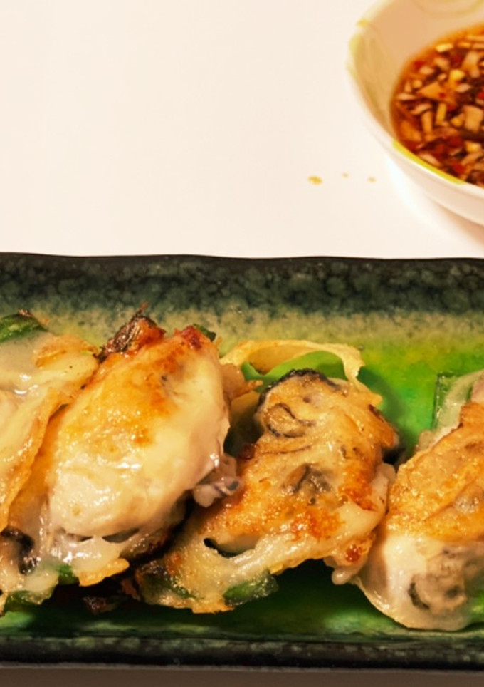 牡蠣チヂミ　1番美味しい牡蠣の食べ方-レシピのメイン写真