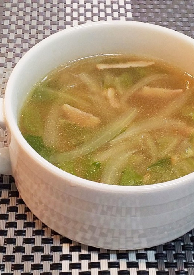 【簡単】白菜とベーコンのコンソメスープ-レシピのメイン写真