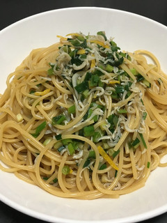 しらすとネギの和風ゆずパスタ-レシピのメイン写真
