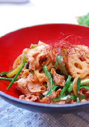 野菜たっぷり♪豚のビビンバ風-レシピのメイン写真