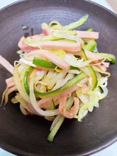 超簡単!もやし×胡瓜×焼き豚のナムル-レシピのメイン写真