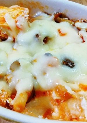 木綿豆腐のトマトグラタン♡-レシピのメイン写真