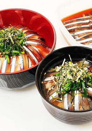 キビナゴ漬け丼&茶漬け-レシピのメイン写真