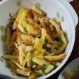 冷凍ポテトフライ活用レシピ②野菜炒め