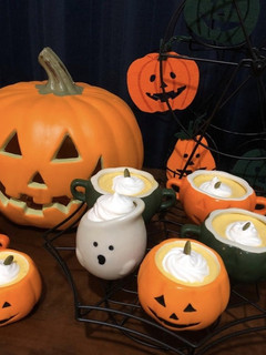 ハロウィン仕様☆パンプキンプリン♪-レシピのメイン写真
