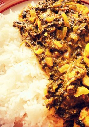 ほうれん草カレー-レシピのメイン写真
