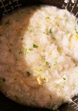 炊飯器でかんたん七草粥卵入り-レシピのメイン写真