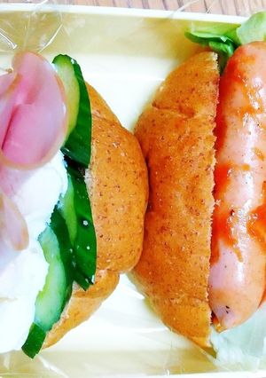 簡単!サンドイッチ弁当♪-レシピのメイン写真