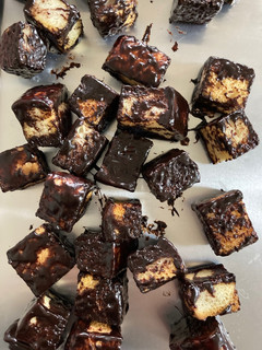 メチャ簡単!チョコラスク-レシピのメイン写真