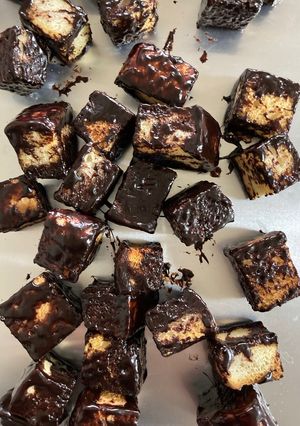 メチャ簡単！チョコラスク-レシピのメイン写真
