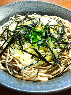 ザワークラウトアレンジ ざる蕎麦 -レシピのメイン写真