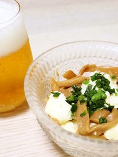 意外な組み合わせ♪「モッツァレラメンマ」-レシピのメイン写真