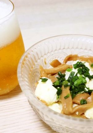 意外な組み合わせ♪「モッツァレラメンマ」-レシピのメイン写真