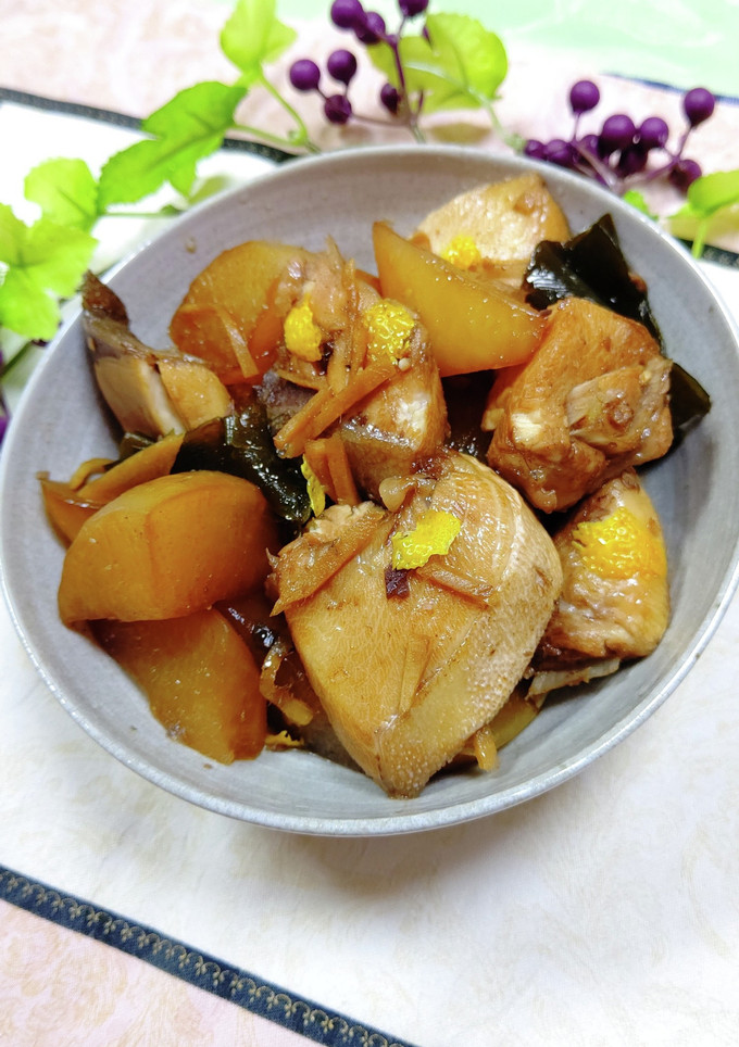 ぶりのあらと大根の煮物-レシピのメイン写真