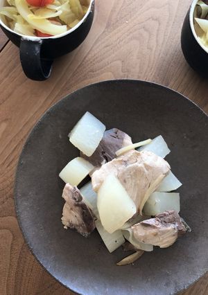 ほっこりおかず。レンジぶり大根-レシピのメイン写真