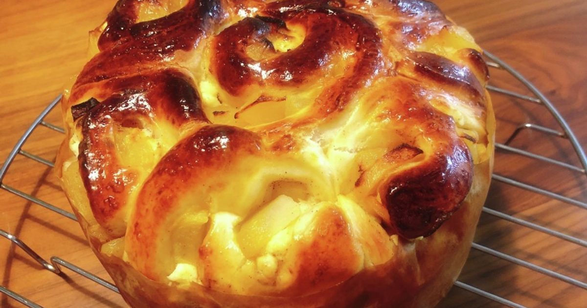 りんごパン by あんぱん55 【クックパッド】 簡単おいしいみんなの