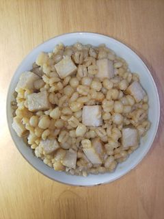 100%押し麦の豆味噌里芋麦飯-レシピのメイン写真