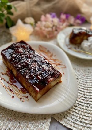 イタリアンな栗きんとんプリン-レシピのメイン写真