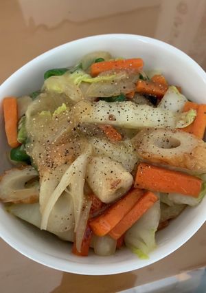 野菜の旨味あんかけ丼-レシピのメイン写真
