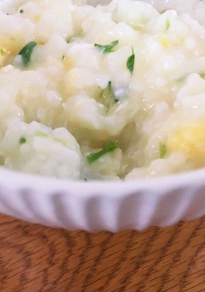 炊飯器で簡単、中華風七草粥！-レシピのメイン写真