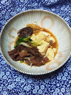 出汁が効いてる簡単肉豆腐♪-レシピのメイン写真