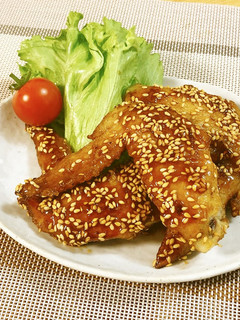 手羽先のごま甘辛煮-レシピのメイン写真