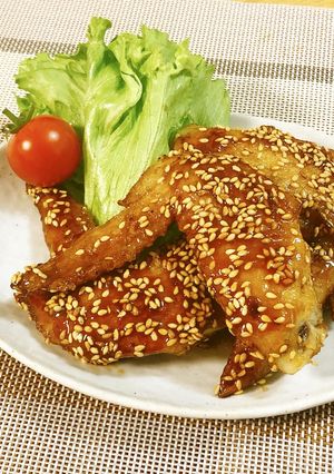 手羽先のごま甘辛煮-レシピのメイン写真