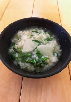 炊飯器で楽々七草粥♪簡単♪-レシピのメイン写真
