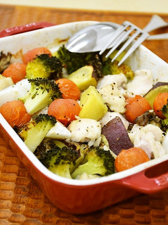 【低脂質】鶏ささみと彩り野菜のグリル-レシピのメイン写真