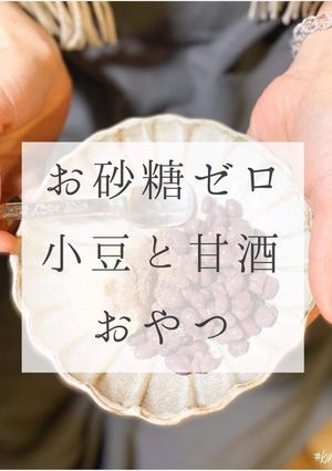 お砂糖ゼロの発酵小豆-レシピのメイン写真
