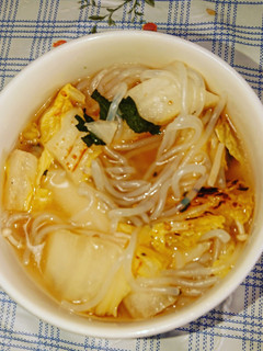 白滝麺と野菜スープは無限大-レシピのメイン写真