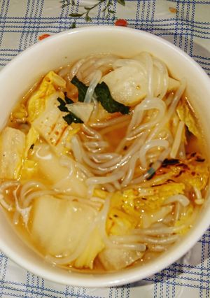 白滝麺と野菜スープは無限大-レシピのメイン写真
