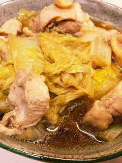 白菜と鶏モモ煮-レシピのメイン写真