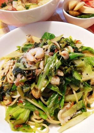 生ふりかけを使った野菜たっぷり中華パスタ-レシピのメイン写真