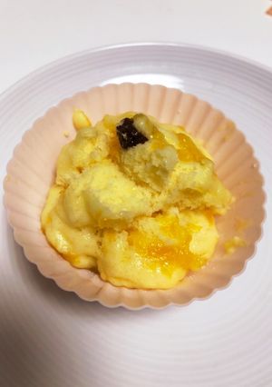 少ない材料で　みかんの蒸しパン-レシピのメイン写真