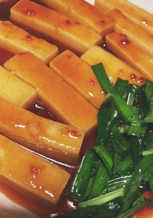 いつもの味に飽きたら…トッポギ風お餅!!-レシピのメイン写真
