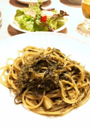海苔と昆布のクリームパスタ-レシピのメイン写真