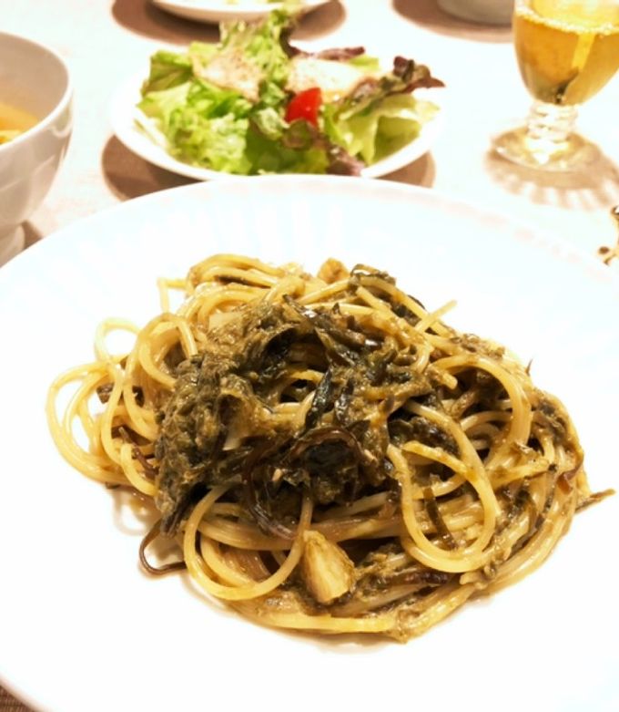 海苔と昆布のクリームパスタ-レシピのメイン写真