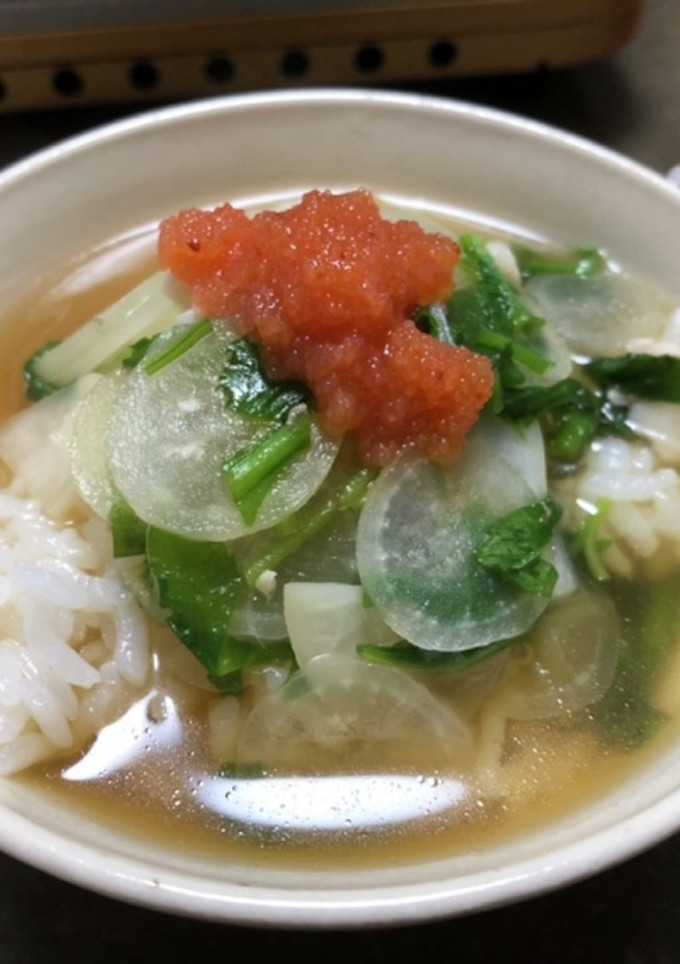 七草粥　茶漬け風-レシピのメイン写真