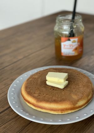 フワフワ！失敗なし！分厚いパンケーキ！-レシピのメイン写真