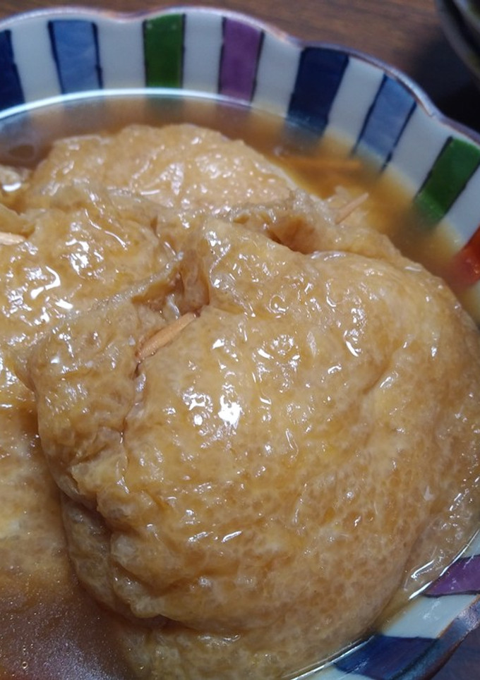 お正月のお餅リメイク☆簡単油揚げで甘辛煮-レシピのメイン写真