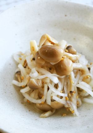 しめじ香る！大根としめじの酢の物♪-レシピのメイン写真