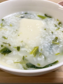 雑草感を抑えた!餅入り。とろ〜り七草粥-レシピのメイン写真