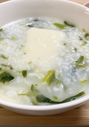 雑草感を抑えた！餅入り。とろ〜り七草粥-レシピのメイン写真