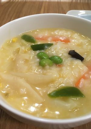 ちょっとリゾット風な☆七菜粥-レシピのメイン写真